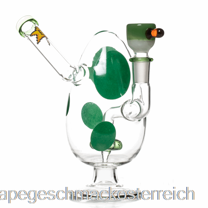 Hanf-Spotted-Ei-Bong Mit Grünem Vape-Geschmack
